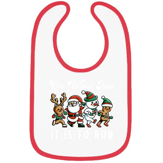 Running Christmas 5k Fun Run xmass Oh What Fun It Is To Run Bibs