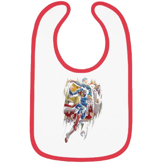 Superman Flying Determination Bibs