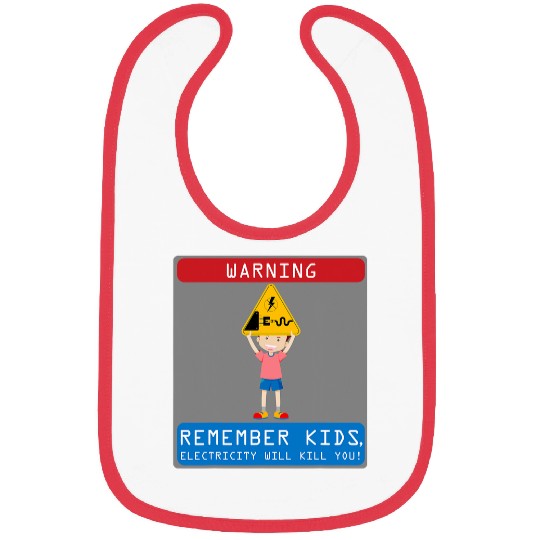Electrical Remember Kids Electricity Will Kill You 2 Electrician Bibs