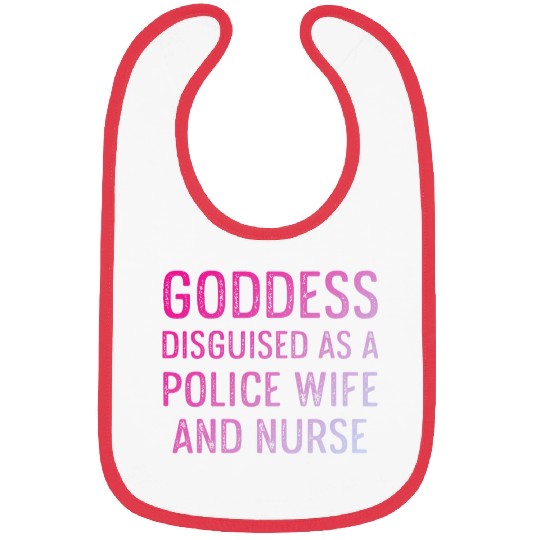 Police Wife nurses Life RN Mom 5 Bibs