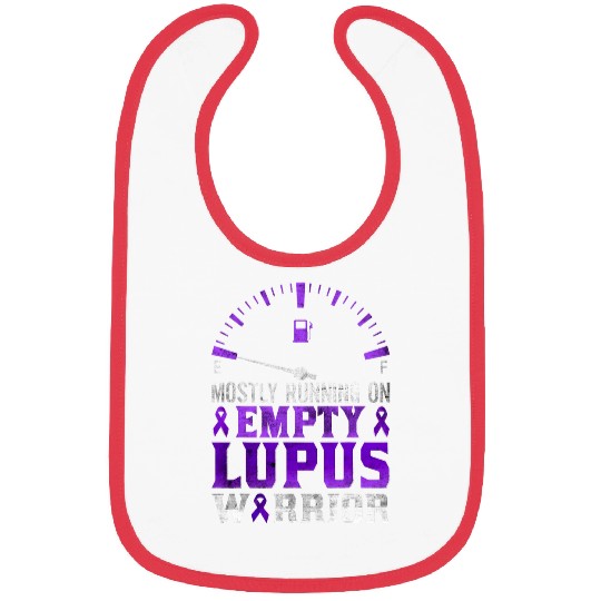 Running on empty Lupus Warrior Lupus Awareness Month Bibs