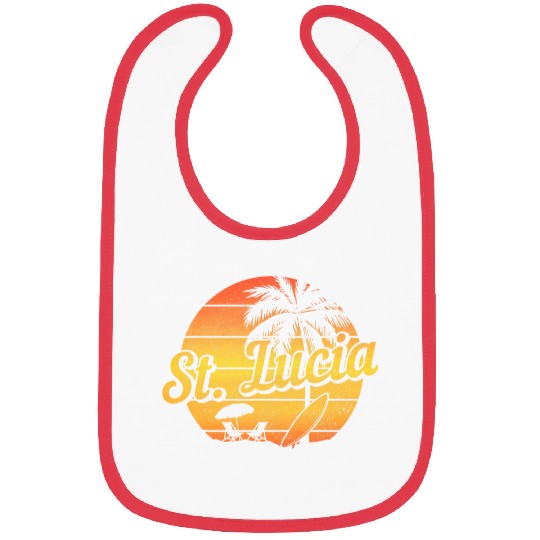 St Lucia Surf vintages Souvenir Beach Surfer 1 Bibs