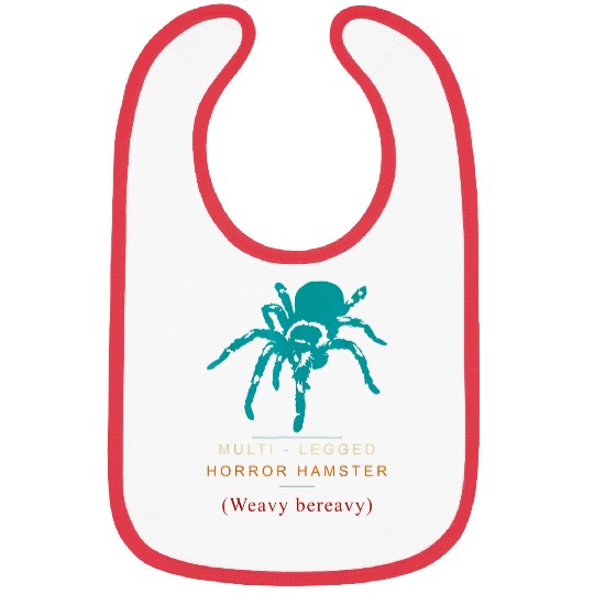Hamster Pet Multi Legged Horror Hamster Weavy Bereavy Apparel Bibs