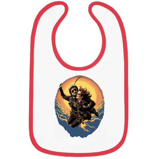 Tandem Skydiving Skydive Duo Skydivers 2 Bibs