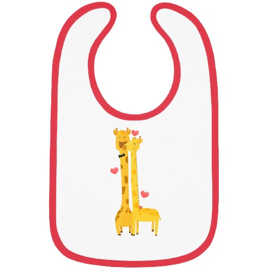 Giraffe Pet COUPLES GIFT Wedding Anniversary Engagement Party 1 Bibs
