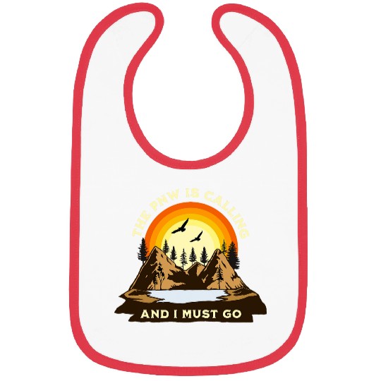The PNW is Calling Hiking Pacific Northwest Mountains Bibs