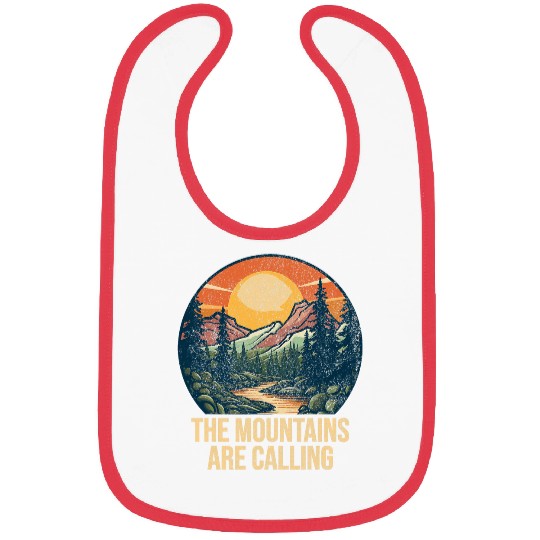 The Mountains Are Calling Mountain Lover Hiking Wilderness Bibs