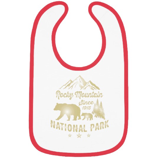 Bear Pet Rocky Rockies Mountain National Park Colorado bear family Bibs