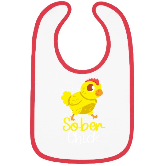 Sober Chick AA NA Narcotics Anonymous Sobriety Recovery Bibs