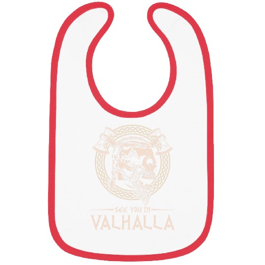 See You In Valhalla Viking Bibs