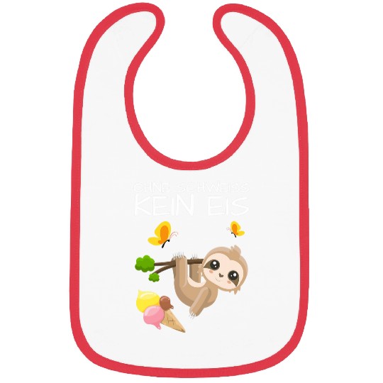 Sloth Pet Sweet sloth wants an ice cream no ice without diligent Bibs