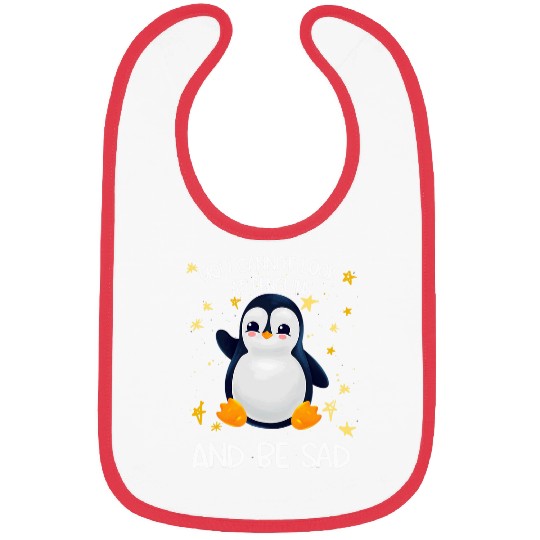 Penguin Pet You Cannot Look At Penguins And Be Sad Bibs