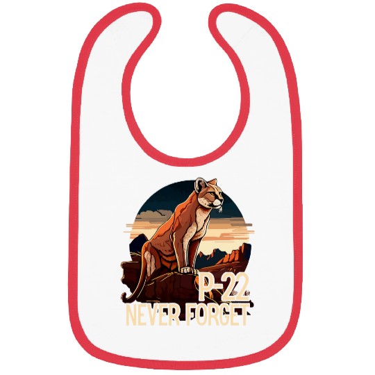 Lion Pet P22 Mountain Lion Never Forget P22 Bibs