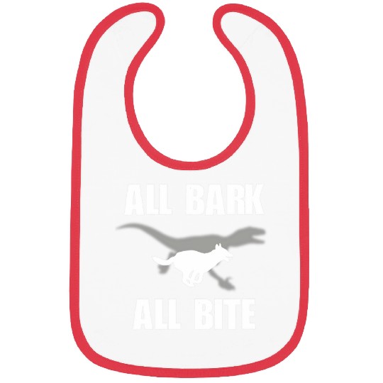 All Bark All Bite Belgian Malinois Maliraptor Maligator 2 Bibs