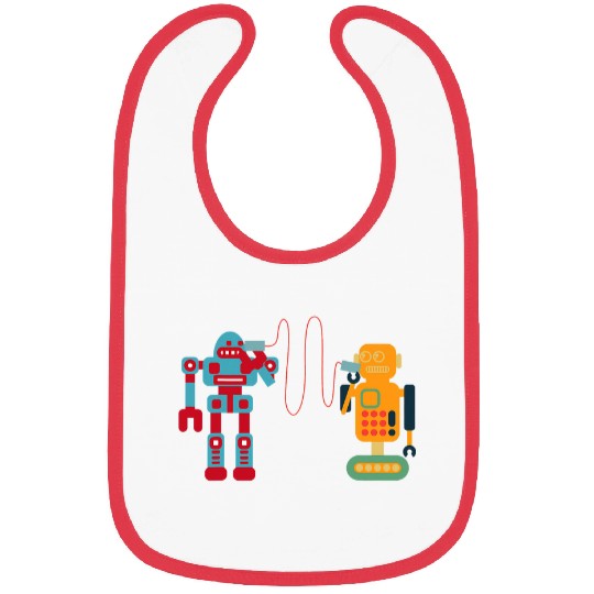 Futuristic Robotics AI Artificial Intelligence Droid Bibs