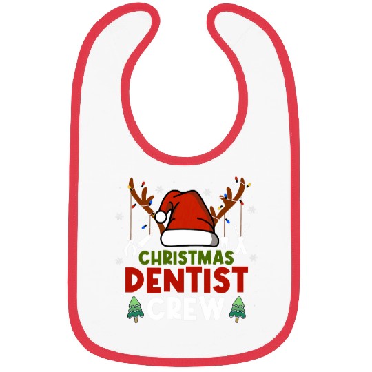 Christmas Dental Squad Funny Christmas dentists Crew Bibs