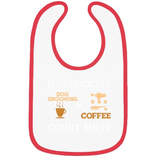 Coffee Fun Dog Grooming Coffee Dog Groomer Bibs