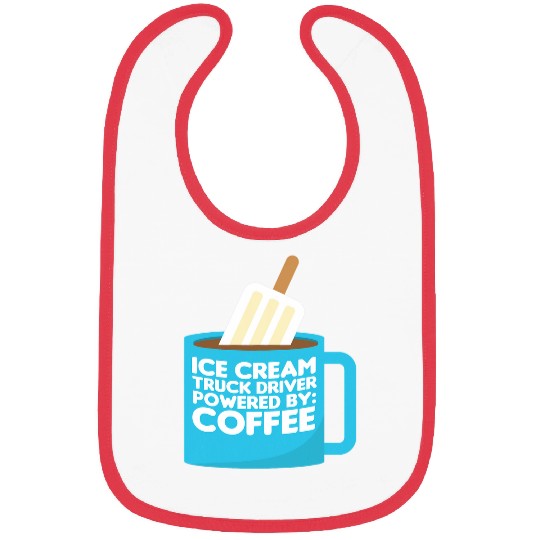 Coffee Fun ice cream truck driver coffee Bibs