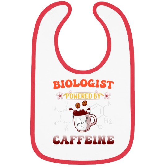 Coffee Fun Biologist Powered By caffeines Coffee Lover Biology Bibs