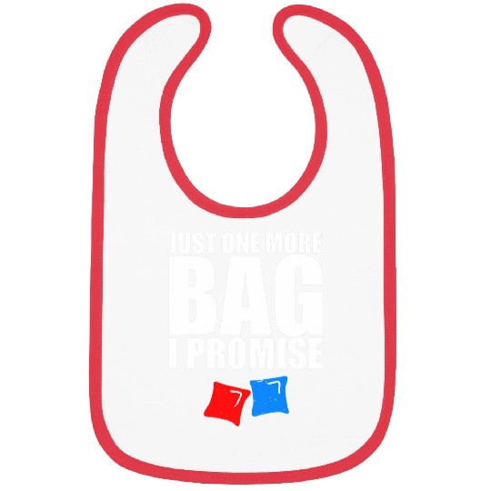 Beer Fun Just one more bag Cornhole Player Gift Beer Drinking Bags Bibs