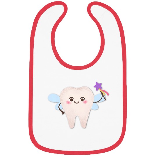 Funny Tooth Fairy for Dentists Bibs