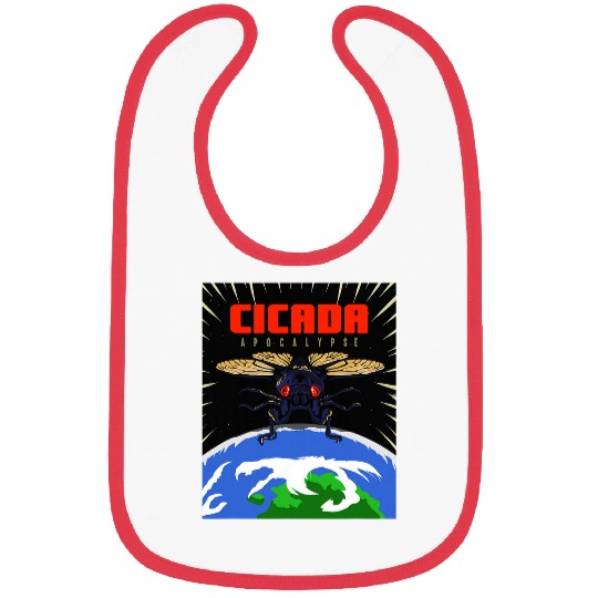 Cicada Apocalypse Brood X Invasion Cicada Bibs