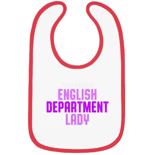 English Department Teacher School Staff 4 Bibs