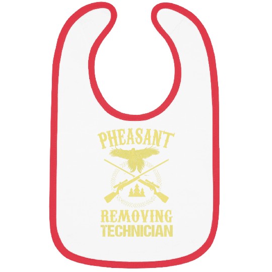 Pheasant Hunting Season Bird Hunter Removing Technician 1 Bibs