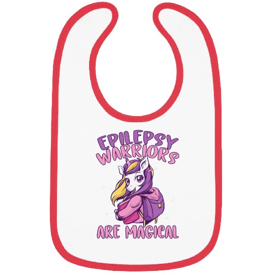 Epilepsy Unicorns Epilepsy Warriors Are Magical Epilepsy Bibs