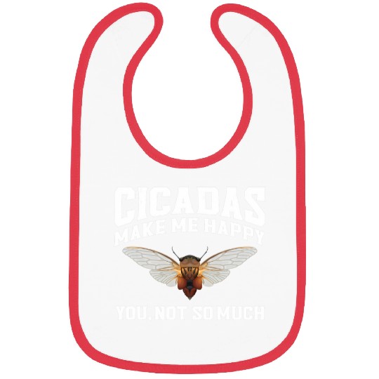 Cicada Apparel 2bests Funny Cicadas Lover Design Bibs