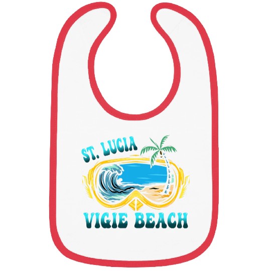 Vigie Beach St Lucia Vacation Beach Bibs