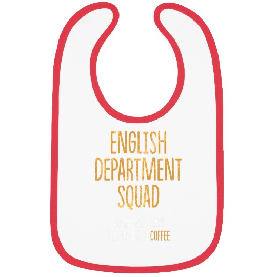 English Department Teacher School Staff 12 Bibs