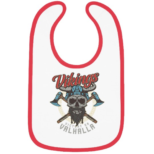 Vikings Victory Or Valhalla Bibs