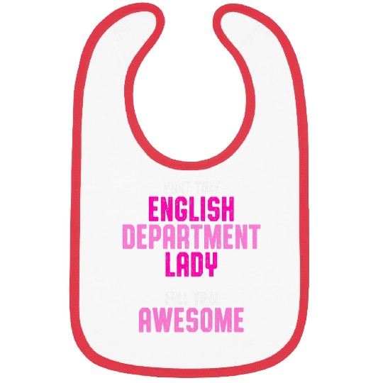 English Department Teacher School Staff 3 Bibs