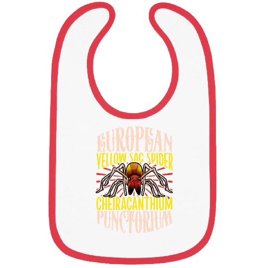 Lacrosse Gift European Yellow Sac Spider Bibs