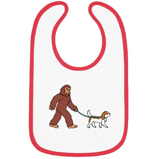 bigfoots Cavalier King Charles Spaniel Dog 2 Bibs