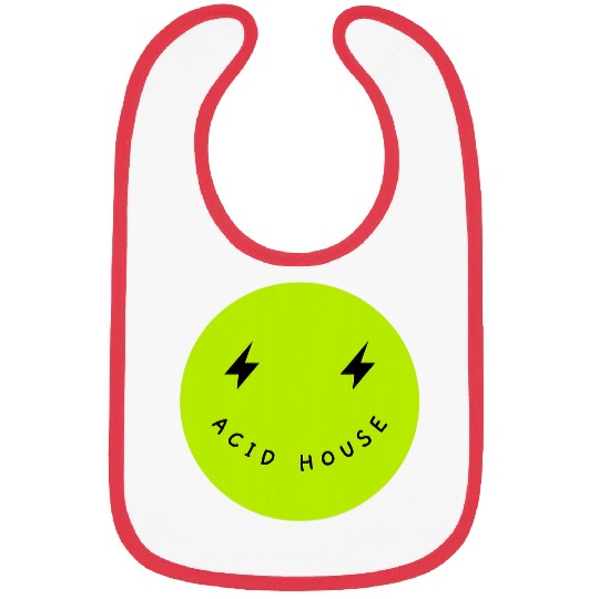 90s Rave Classic House EDM Acid House Music Bibs