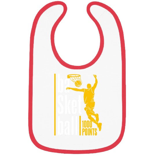1000 Points Basketball Scorer High School Basketball Player 2 Bibs