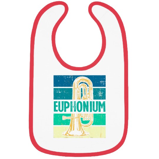 Euphonium Marching Band Brass Instrument Euphonium Player 1 Bibs