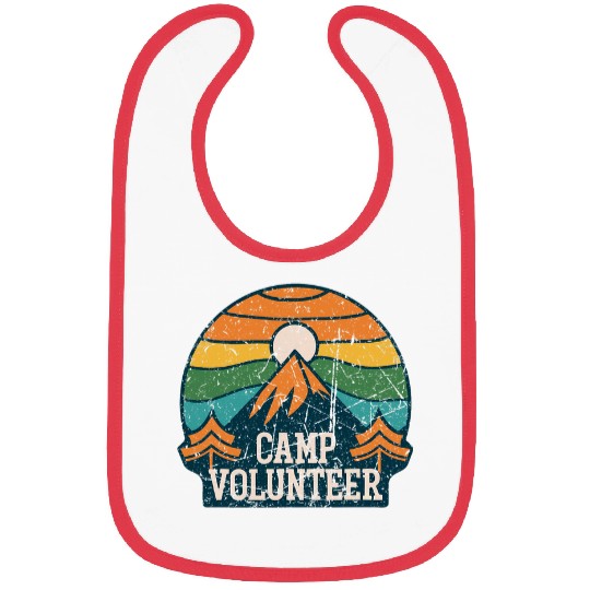 vintages Camp Volunteer Staff Worker School Crew Camper Bibs
