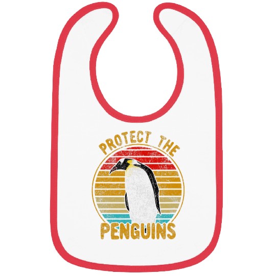 Penguin Pet Protect The Penguins Retro 1970s Penguin Bibs
