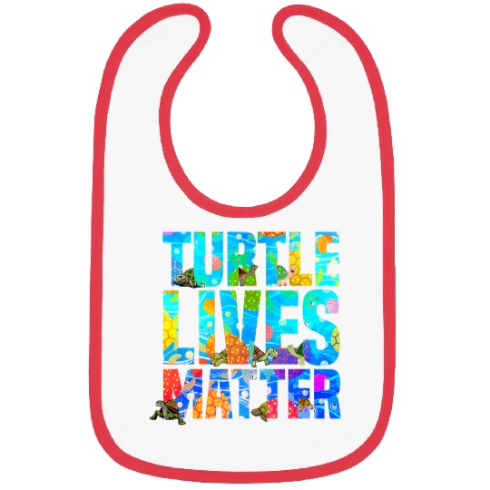 Turtles Lives Matter Marine Life Bibs
