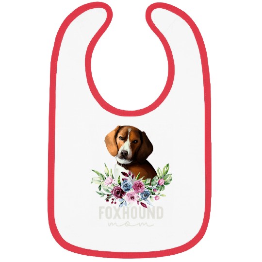 American Foxhound Gifts Dog Mom Bibs