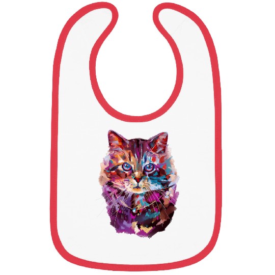 Cute Maine Coon Cat Lovers Bibs