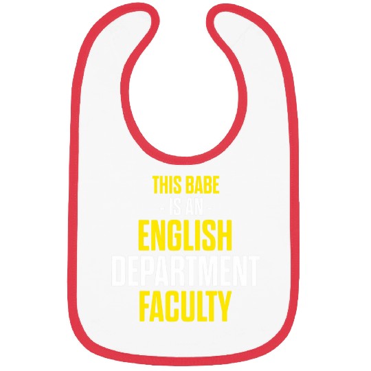 English Department Teacher School Staff 36 Bibs