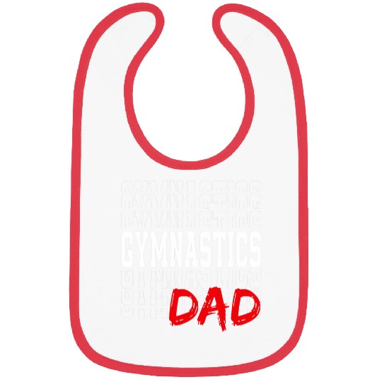 Gymnastics Dad For Gymnastic Father Parents Bibs
