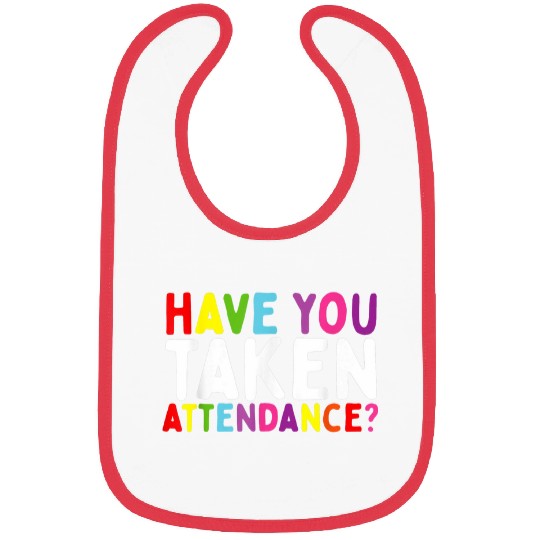 attendance secretary school staff first day of school lover Bibs