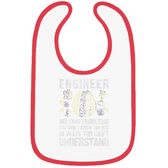 Engineering Solving Problem Software Engineer Gift Bibs