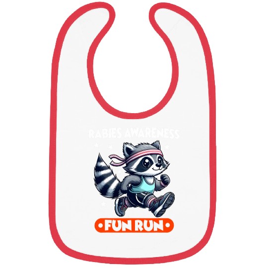 Rabies Awareness Fun Run Raccoon Edition Bibs