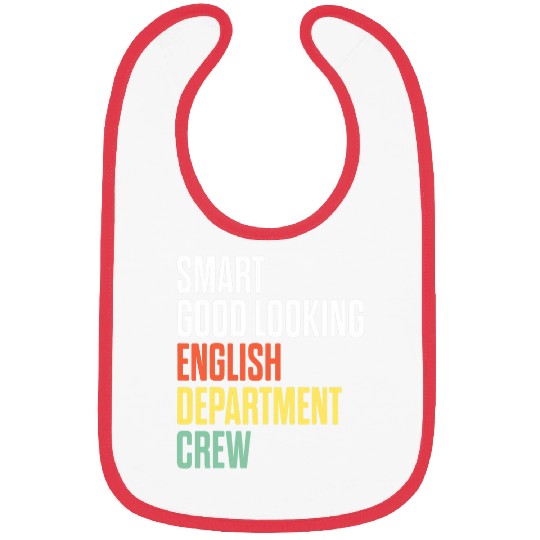 English Department Teacher School Staff 32 Bibs